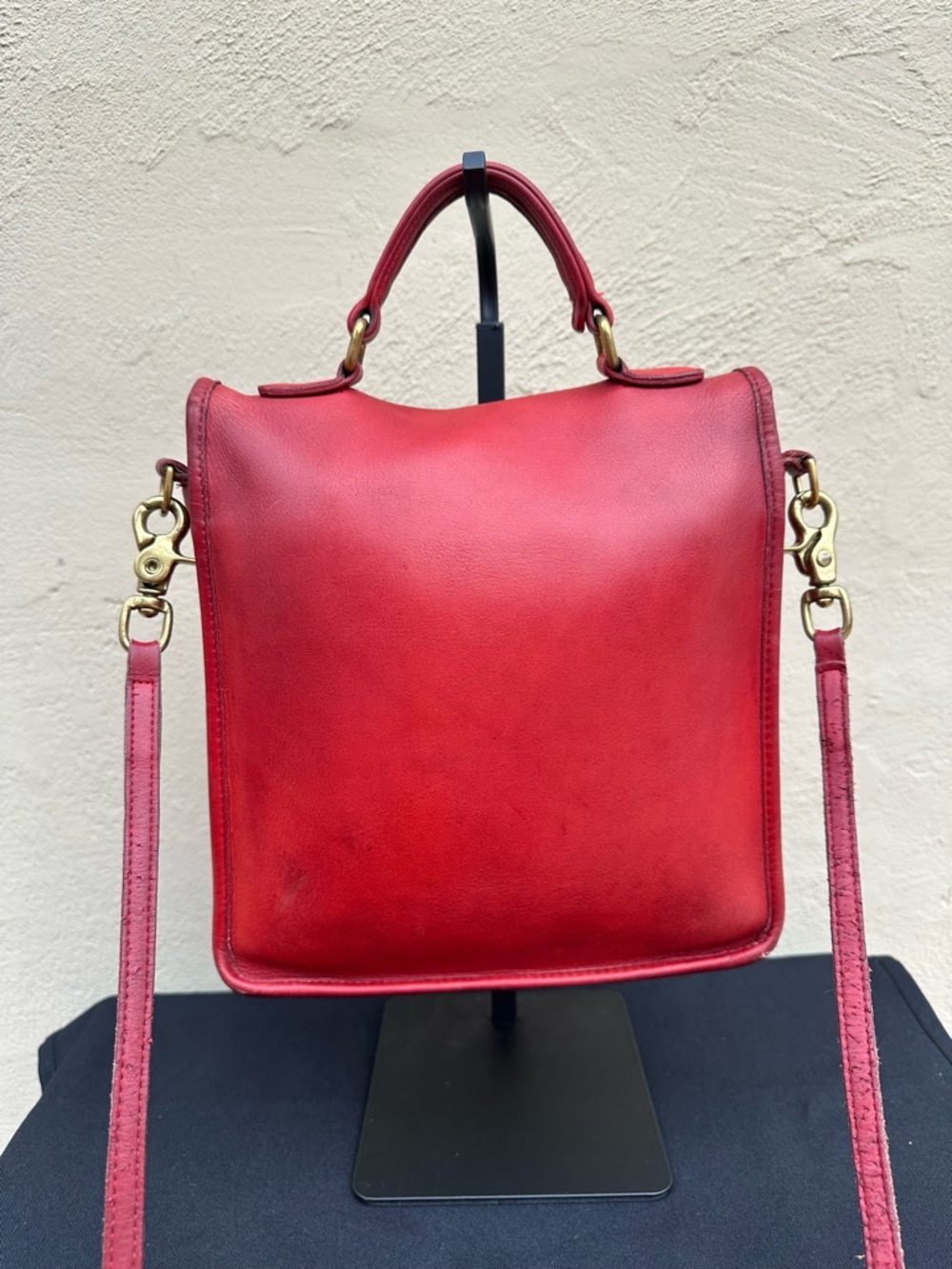 🌶️Vintage Red Coach Station Bag 5130🌶️ - Picture 2 of 11
